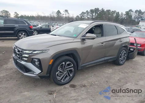 2025 Hyundai Tucson Hybrid Limited from USA, damaged, VIN KM8JEDD10SU387527